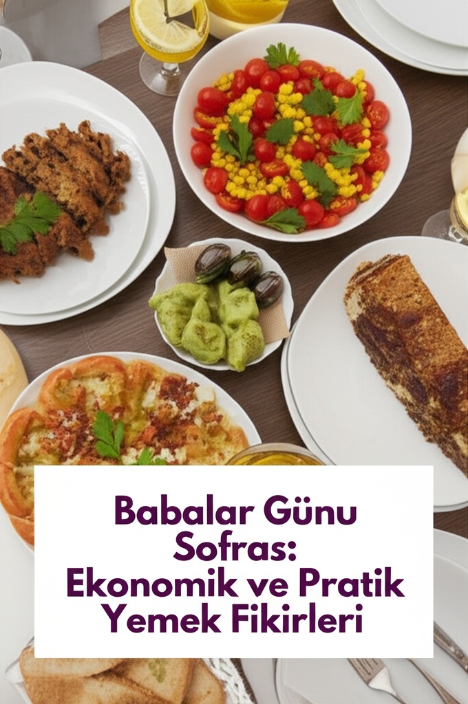 Babalar Günü Sofrası: Ekonomik ve Pratik Yemek Fikirleri