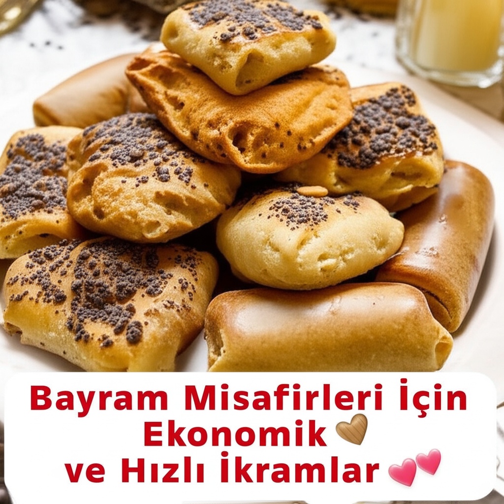Bayram Misafirleri İçin Ekonomik ve Hızlı İkramlar