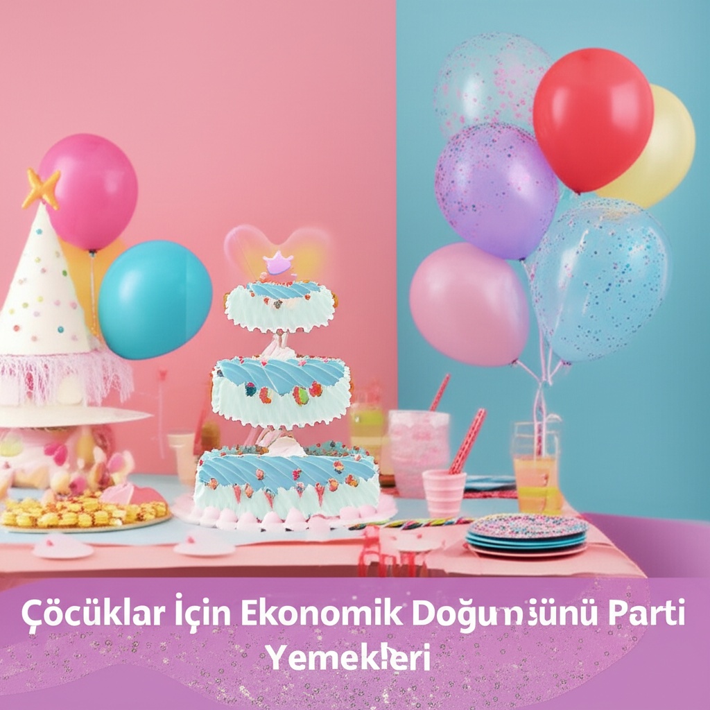Çocuklar İçin Ekonomik Doğum Günü Parti Yemekleri