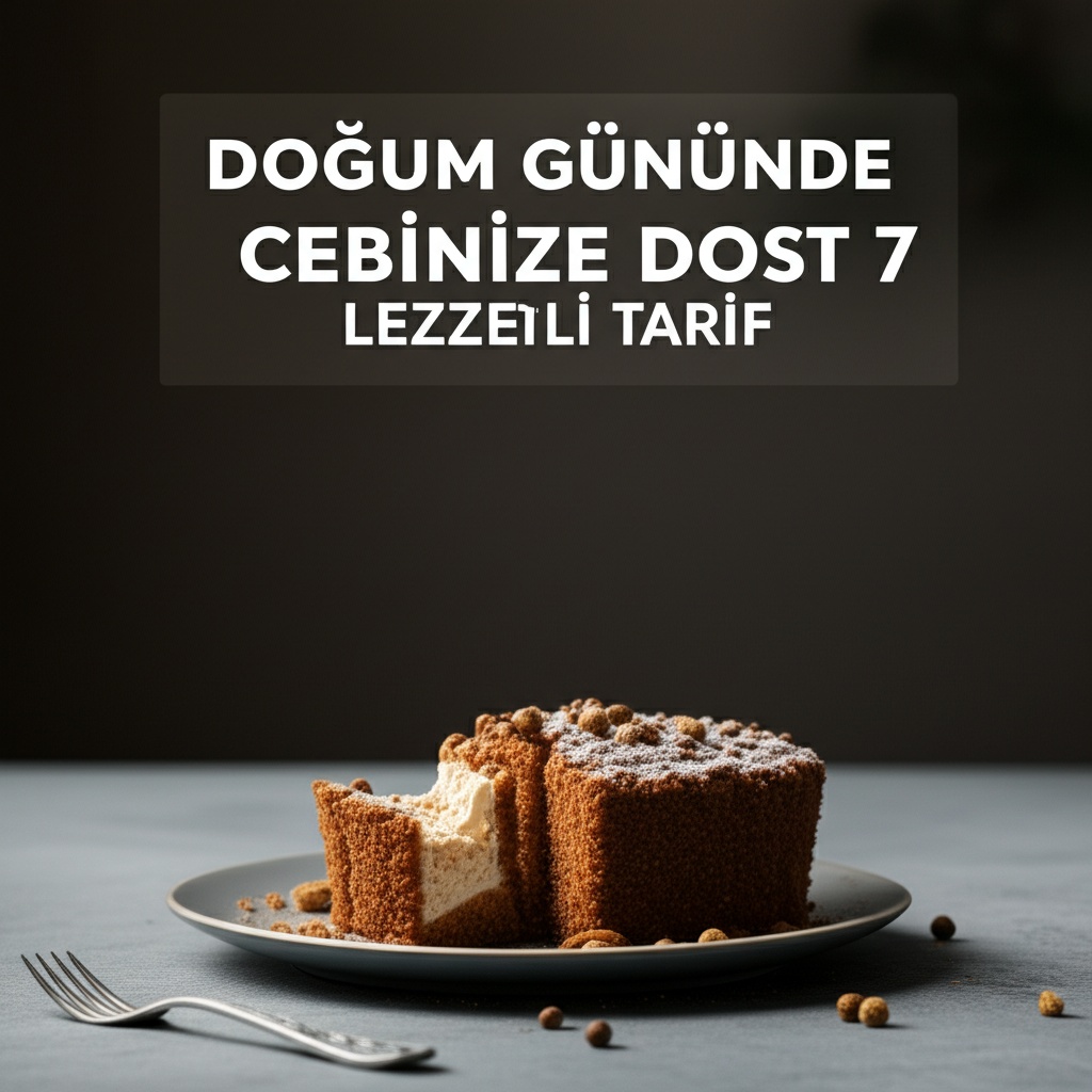 Doğum Gününde Cebinize Dost 7 Lezzetli Tarif
