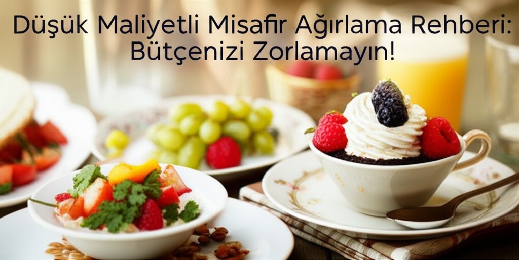 Düşük Maliyetli Misafir Ağırlama Rehberi: Bütçenizi Zorlamayın!
