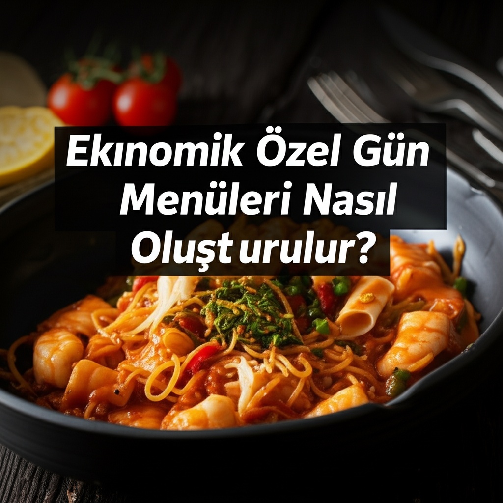 Ekonomik Özel Gün Menüleri Nasıl Oluşturulur?