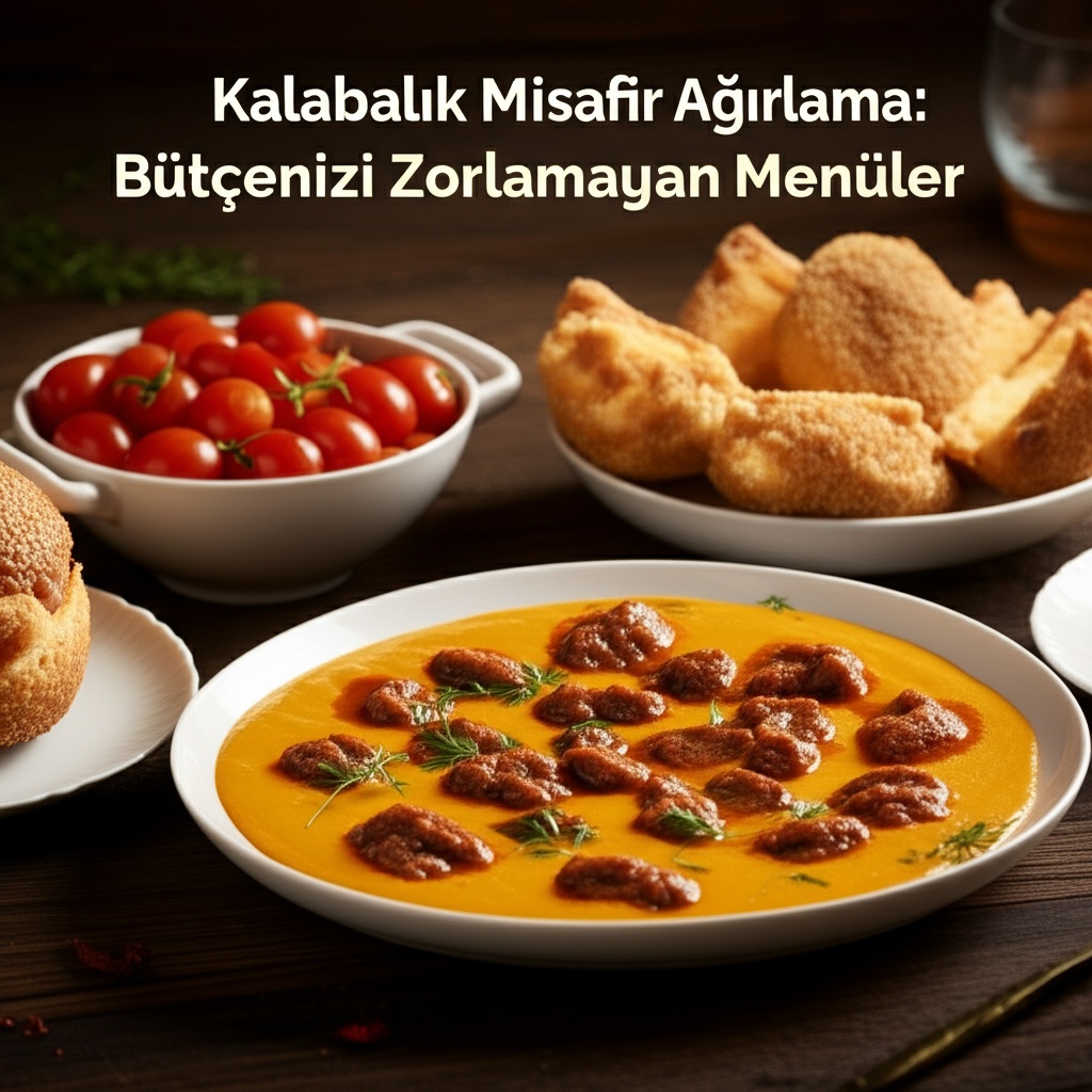 Kalabalık Misafir Ağırlama: Bütçenizi Zorlamayan Menüler