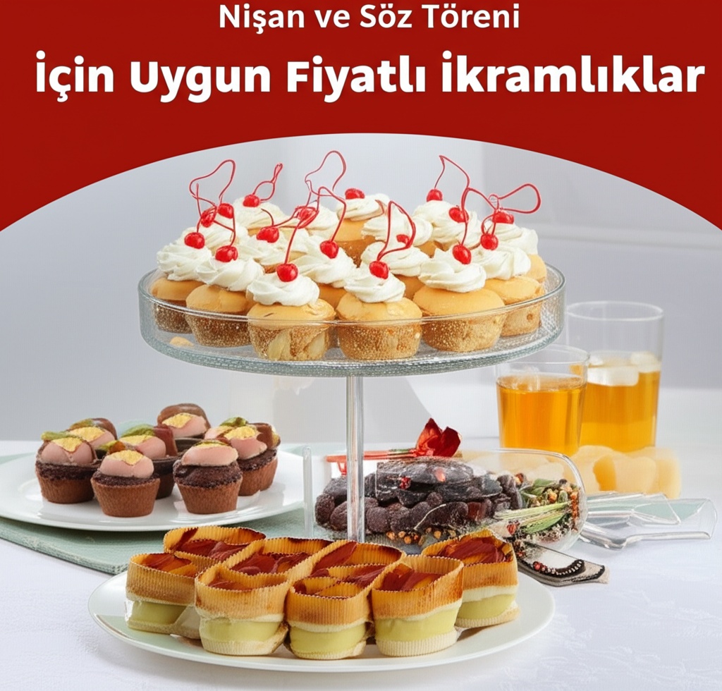 Nişan ve Söz Töreni İçin Uygun Fiyatlı İkramlıklar