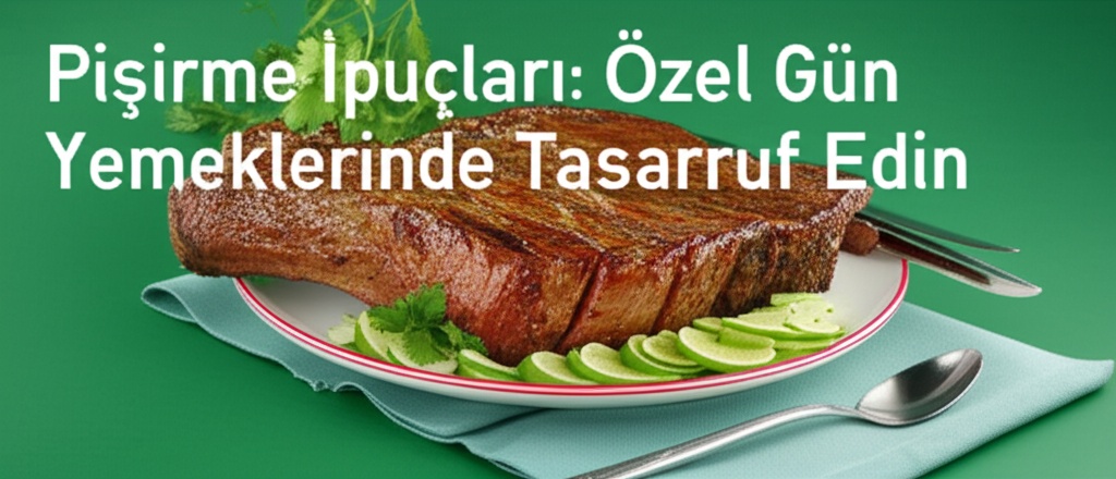 Pişirme İpuçları: Özel Gün Yemeklerinde Tasarruf Edin