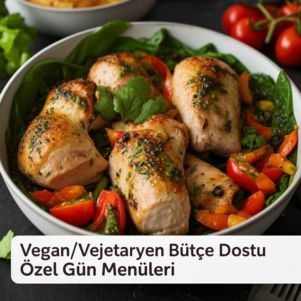 Vegan/Vejetaryen Bütçe Dostu Özel Gün Menüleri