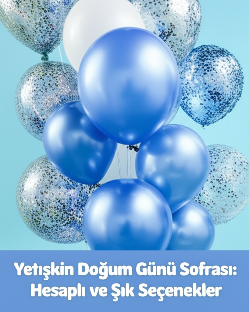 Yetişkin Doğum Günü Sofrası: Hesaplı ve Şık Seçenekler