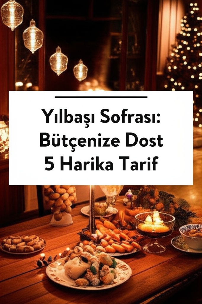 Yılbaşı Sofrası: Bütçenize Dost 5 Harika Tarif
